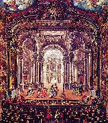 Giovanni Michele Graneri The Teatro Regio in Turin oil painting artist